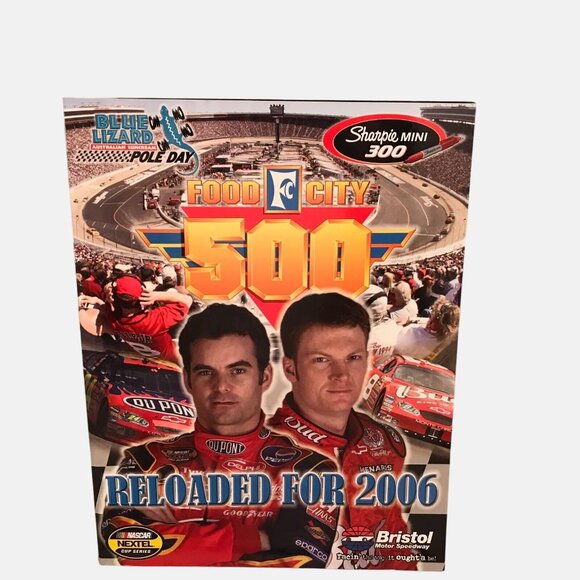 Food City 500 2006 Race Program + Lineup + Speedway Illustrated - Jeff Gordon - Picture 3 of 7